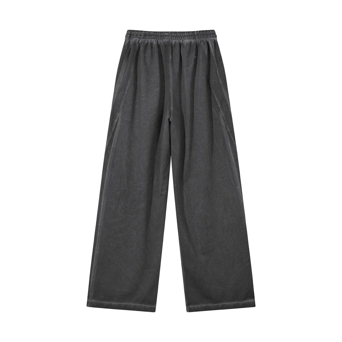 Charcoal Wash Unisex Wide-Leg Track Pants ODMPOD