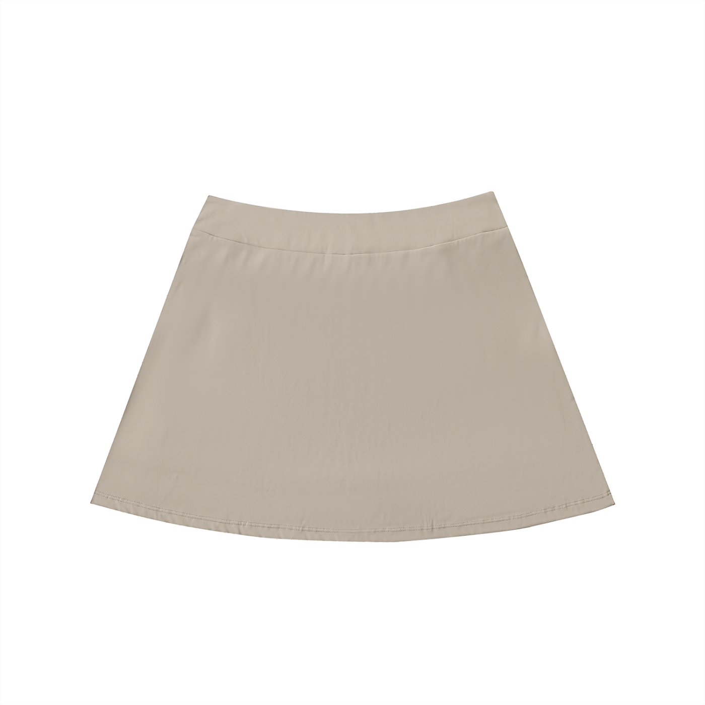 Zero Glory Women’s Beige High-Waist Pocketed Skirt by Shannon Spence