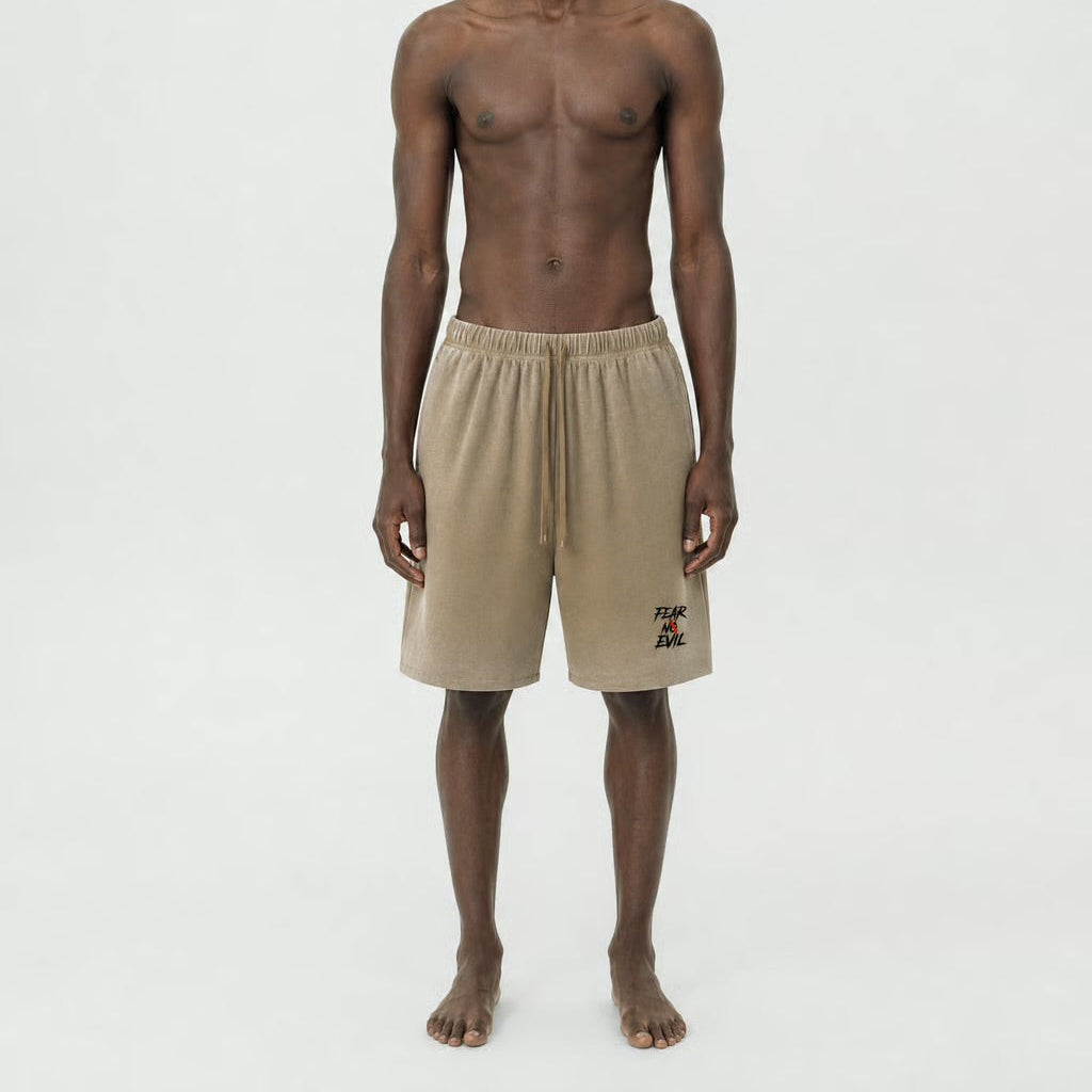 Fear No Evil Refined Waffle Shorts