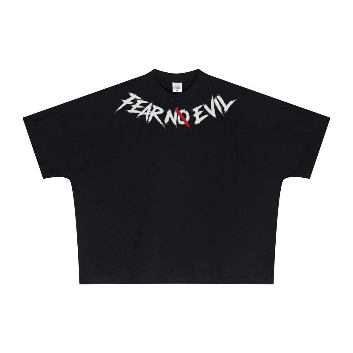 270GSM Unisex Batwing Sleeve T-shirt Black