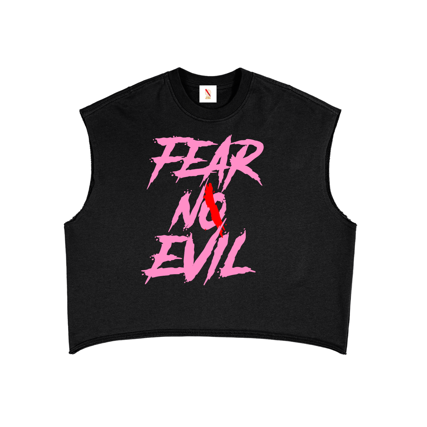 Fear No Evil “Halo" Boxy Tank by Zero Glory