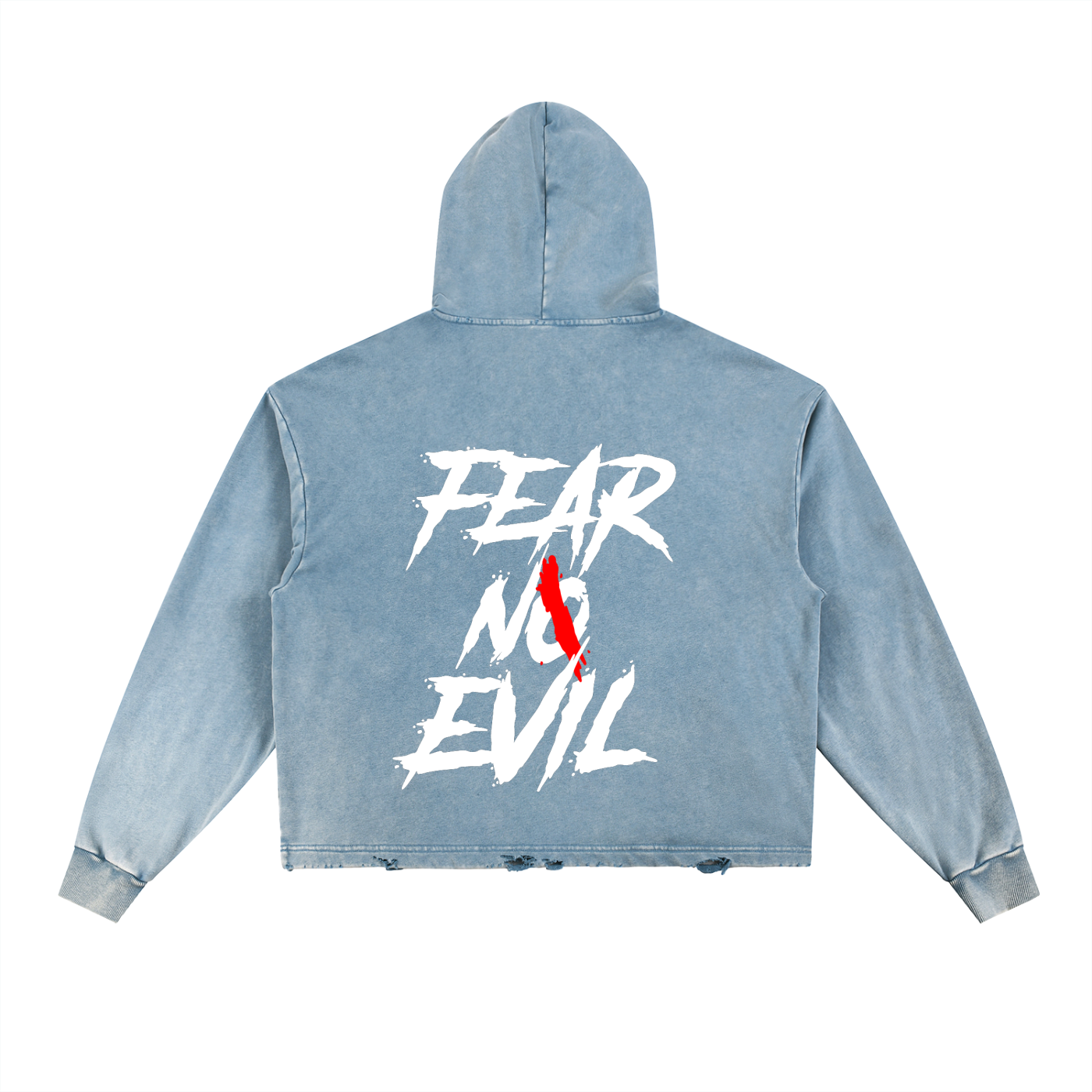 Denim Hoodie by Zero Glory