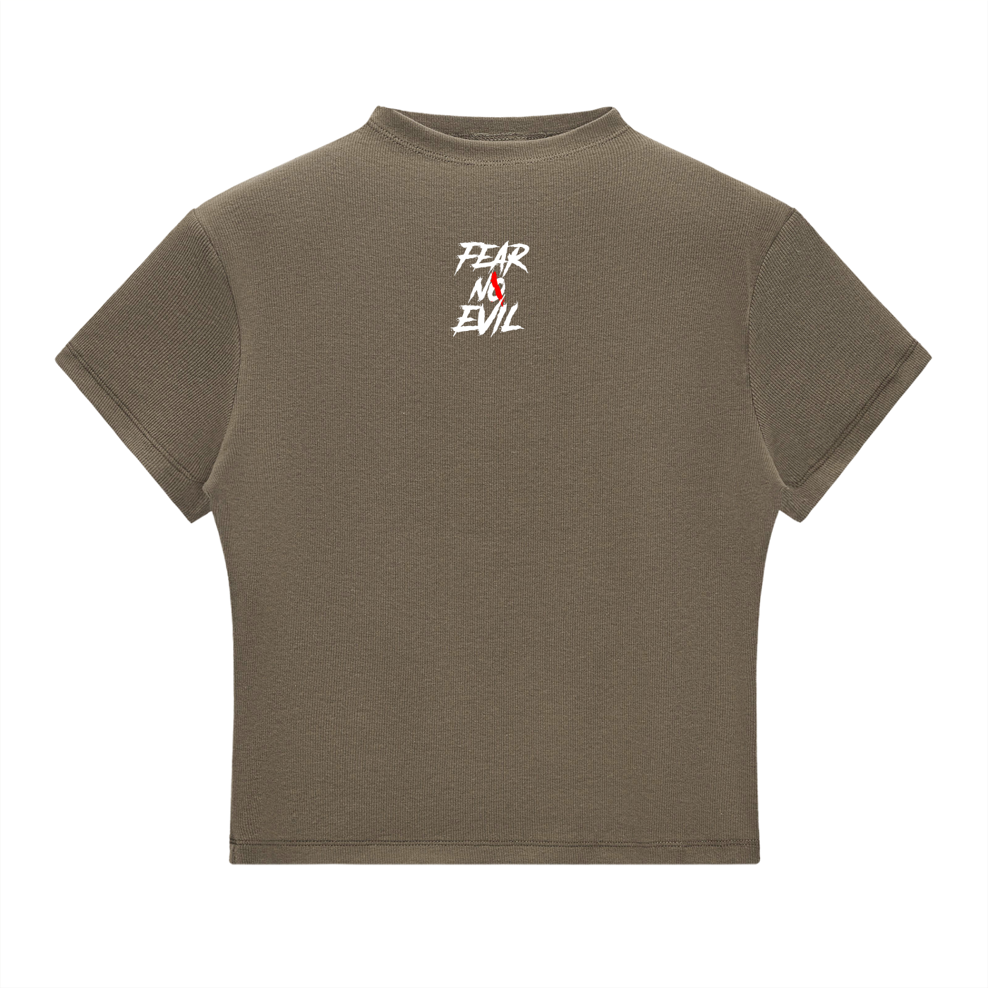 Fear No Evil "Grace" Neck Tee by Zero Glory