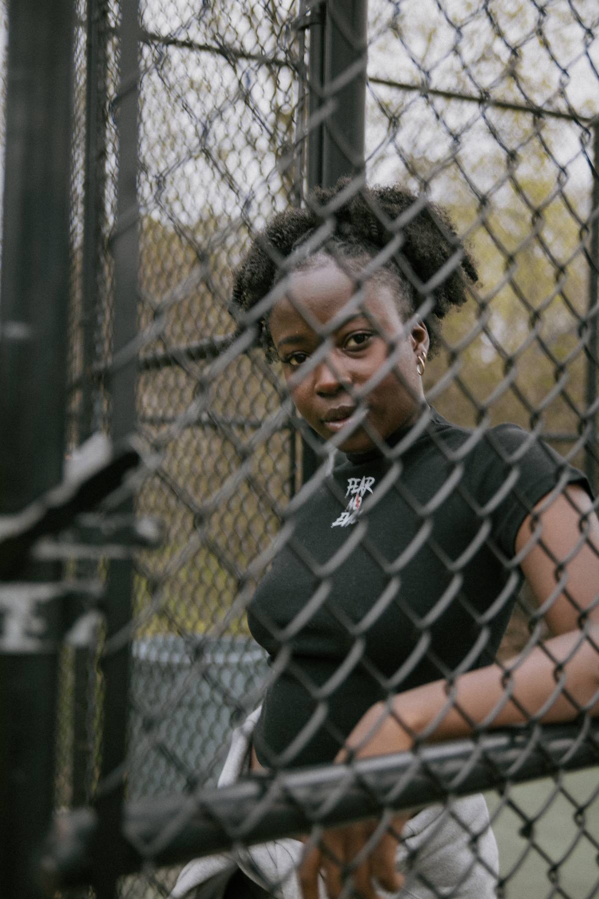Fear No Evil "Grace" Neck Tee by Zero Glory