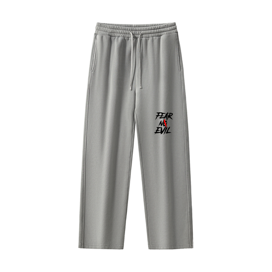 Zero Glory - Fear No Evil Classic Gray Joggers by Shannon Spence