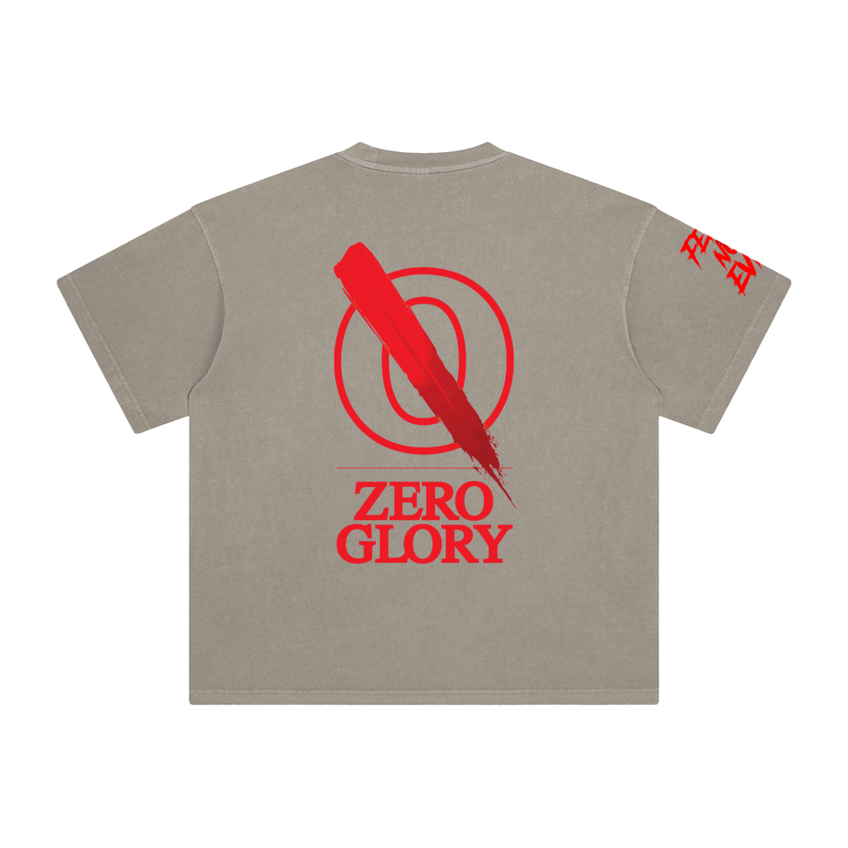 Zero Glory Nation Y2K Graphic Tee