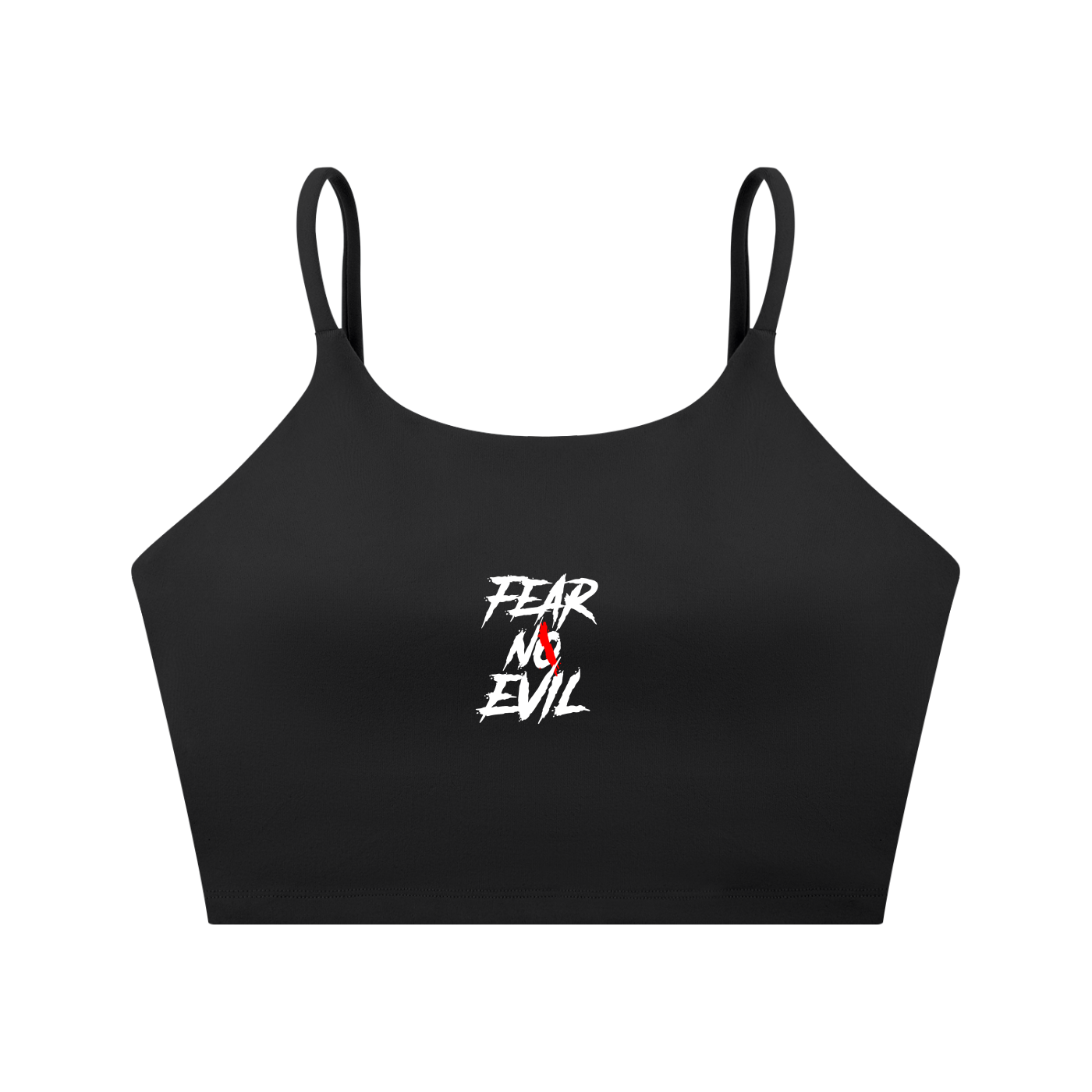 Fear No Evil Padded Sports Bra by Zero Glory