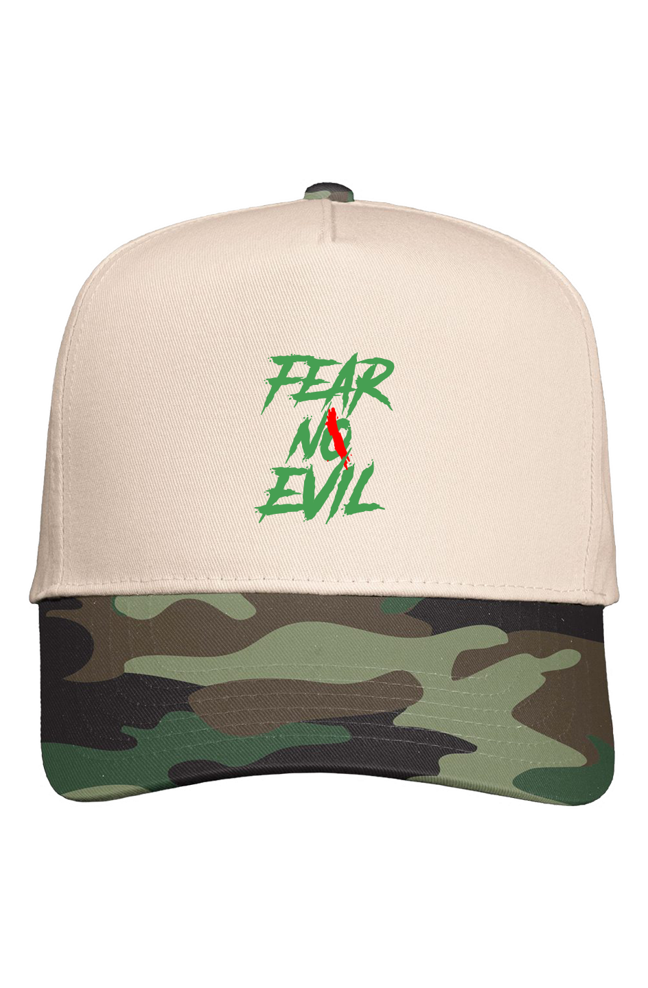 Five Panel Two Tone Cap