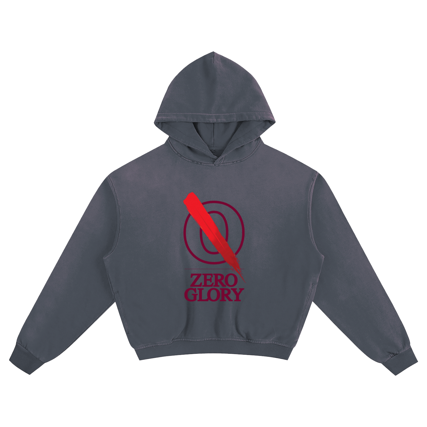 Zero Glory - Boxy Sunfade Hoodie by Shannon Spence