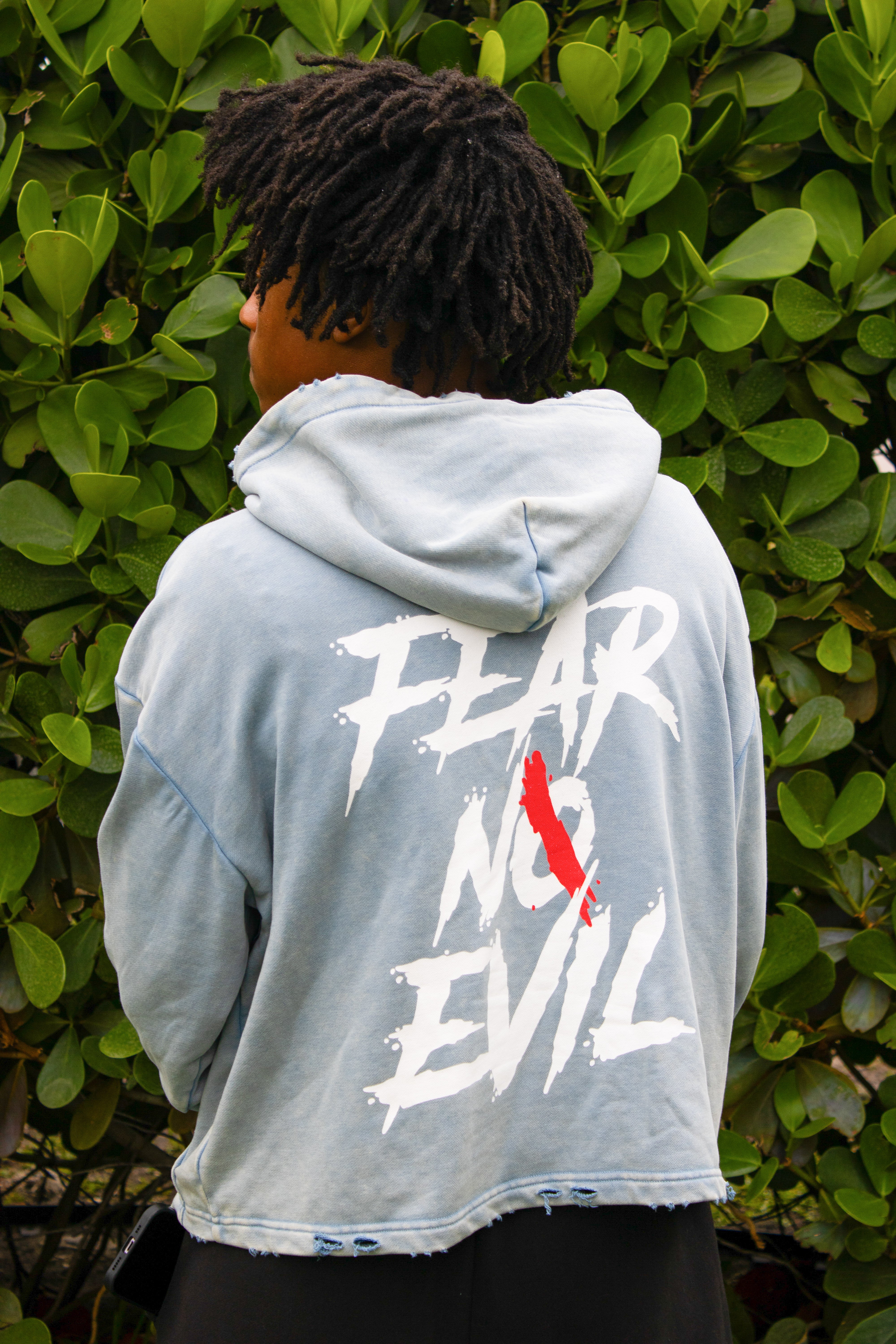 Denim “Fade” Hoodie by Zero Glory