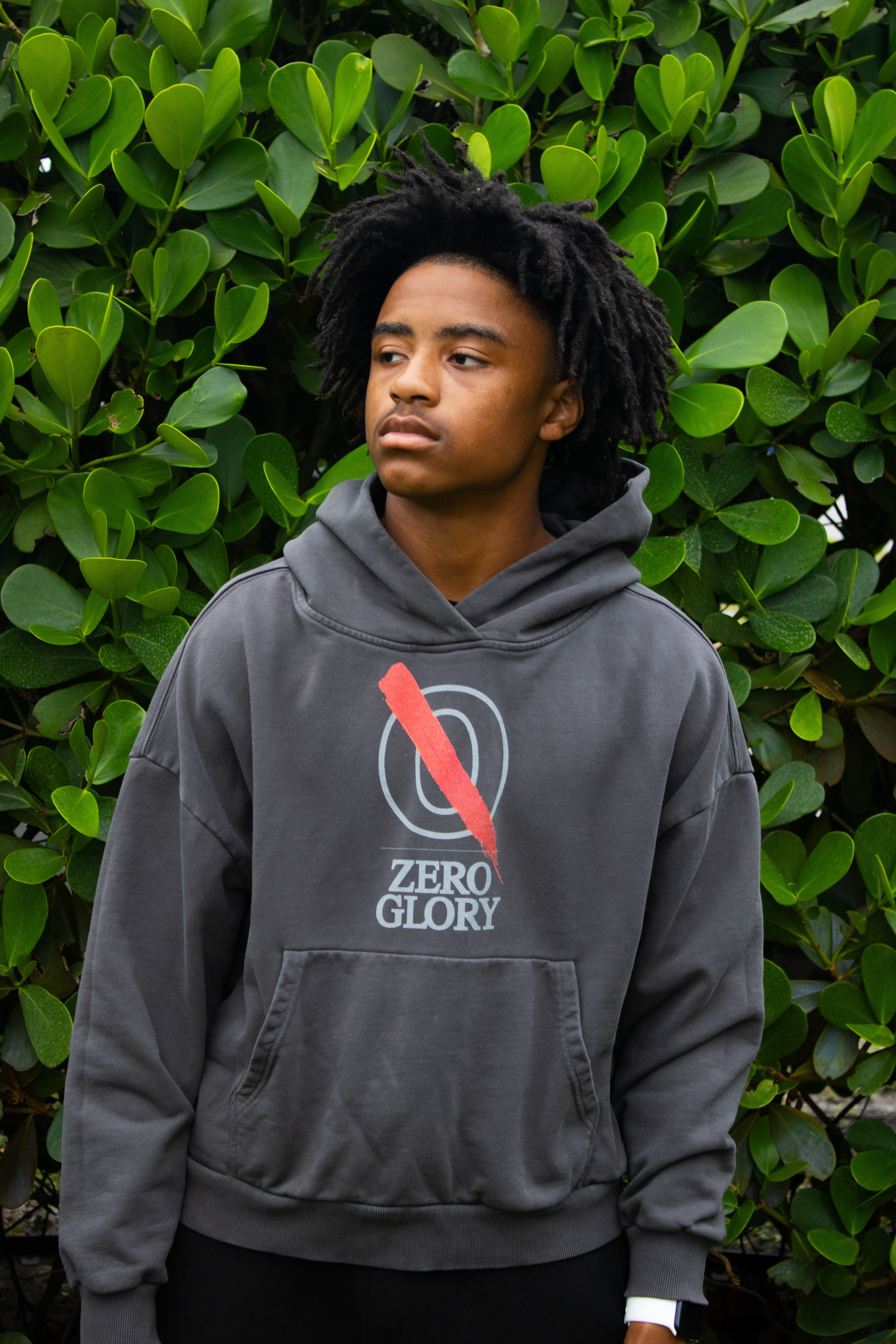 Ghosted Gray Hoodie by Zero Glory
