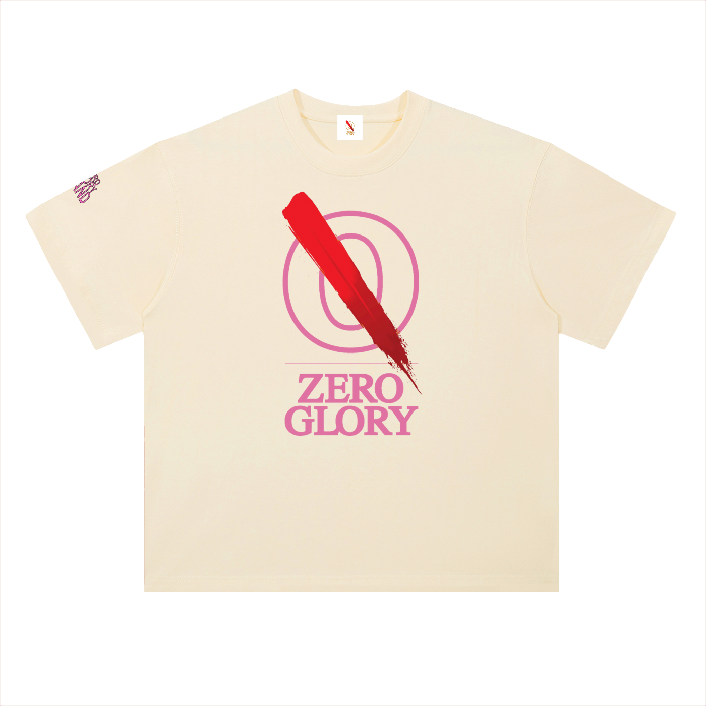 Vintage Unisex Cream Tee by Zero Glory