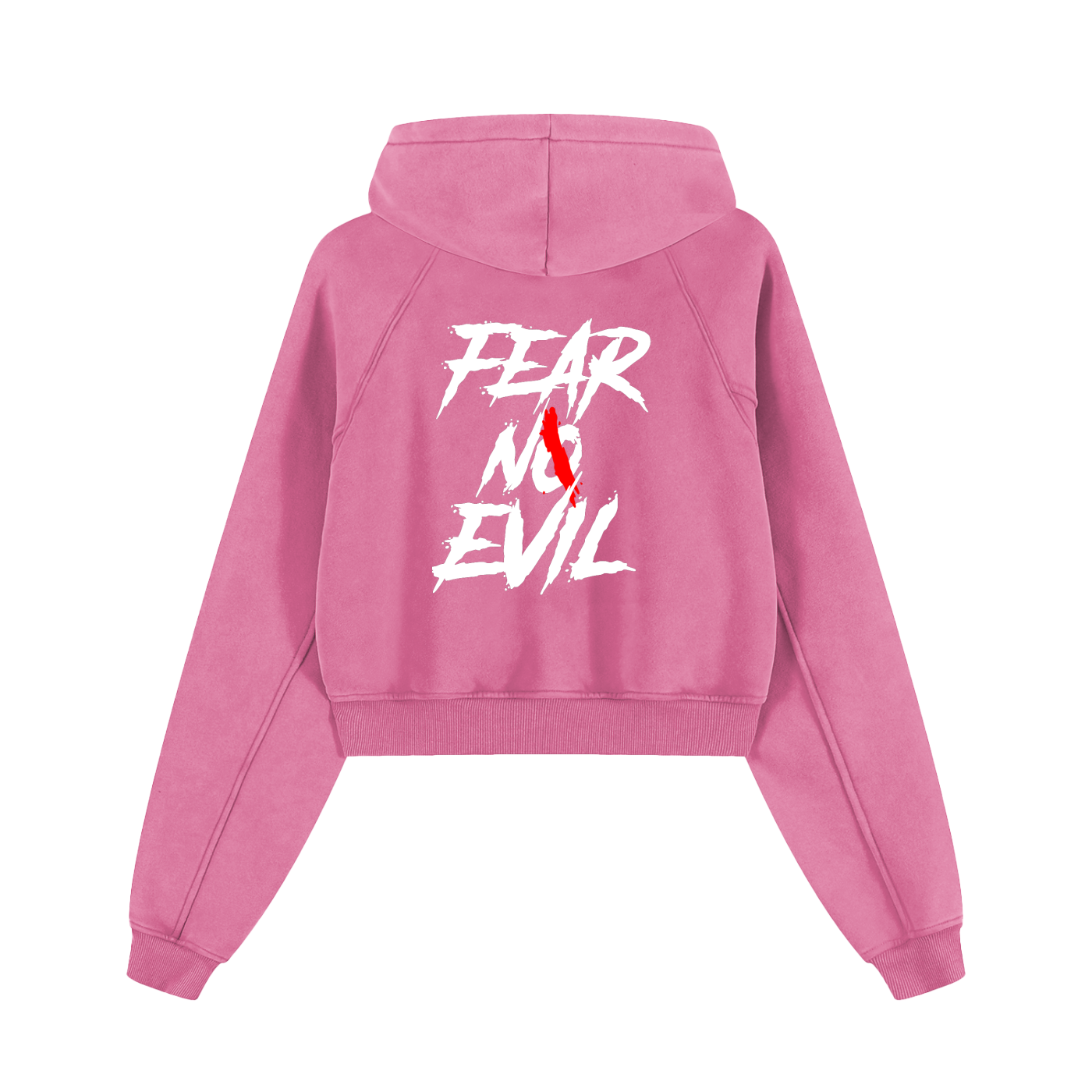 Zero Glory - Women’s Snow Washed Cropped Hoodie by Shannon Spence