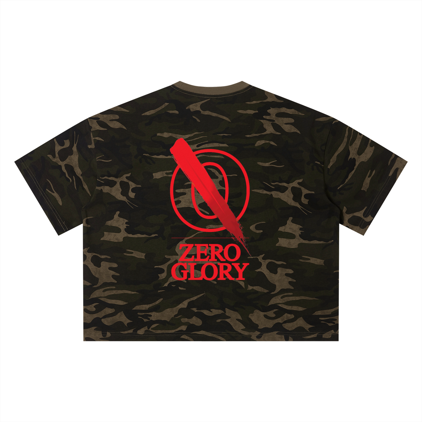 Camo Boxy T-Shirt by Zero Glory