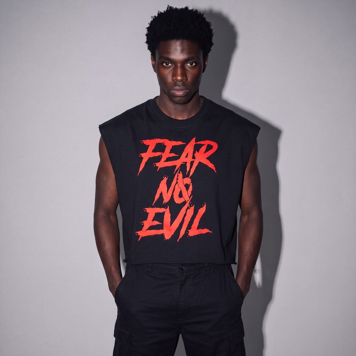 Zero Glory Fear No Evil Tank and Fleece Shorts Set