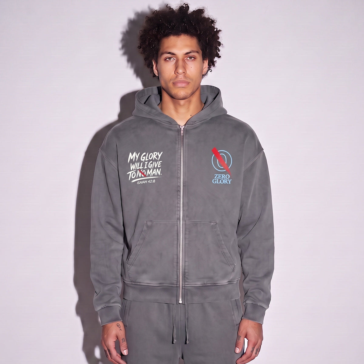 heavyweight cotton hoodie signature