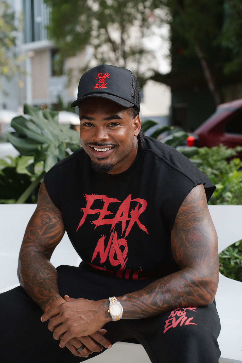 Fear No Evil “War Cry” Boxy Tank by Zero Glory