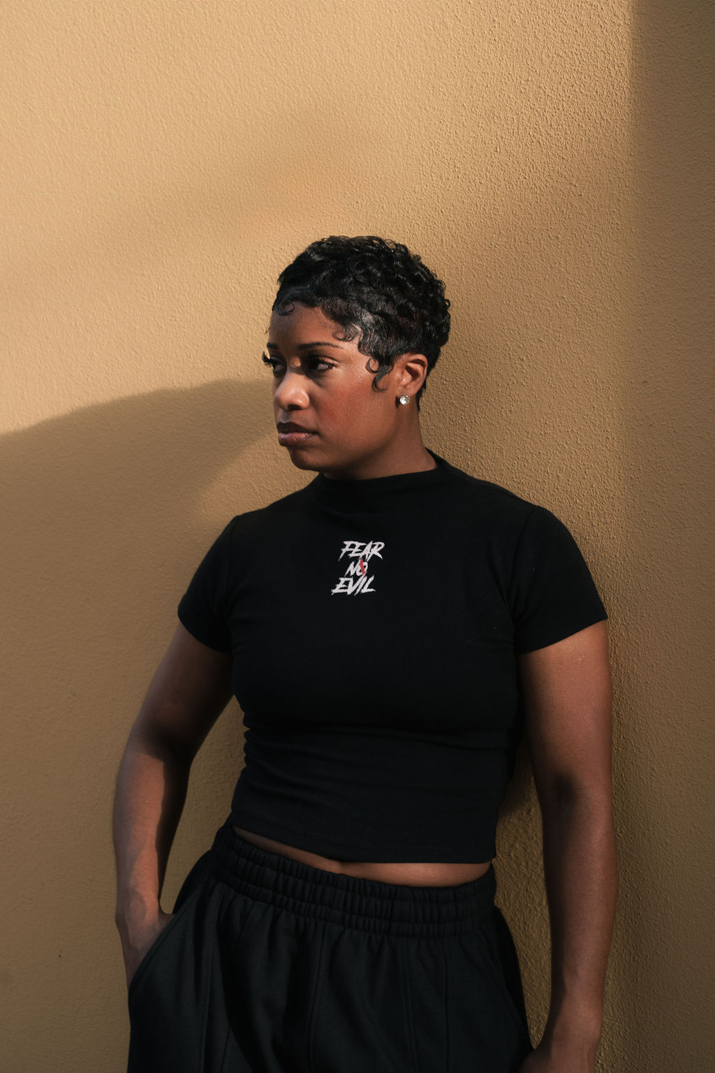 Fear No Evil "Grace" Neck Tee by Zero Glory