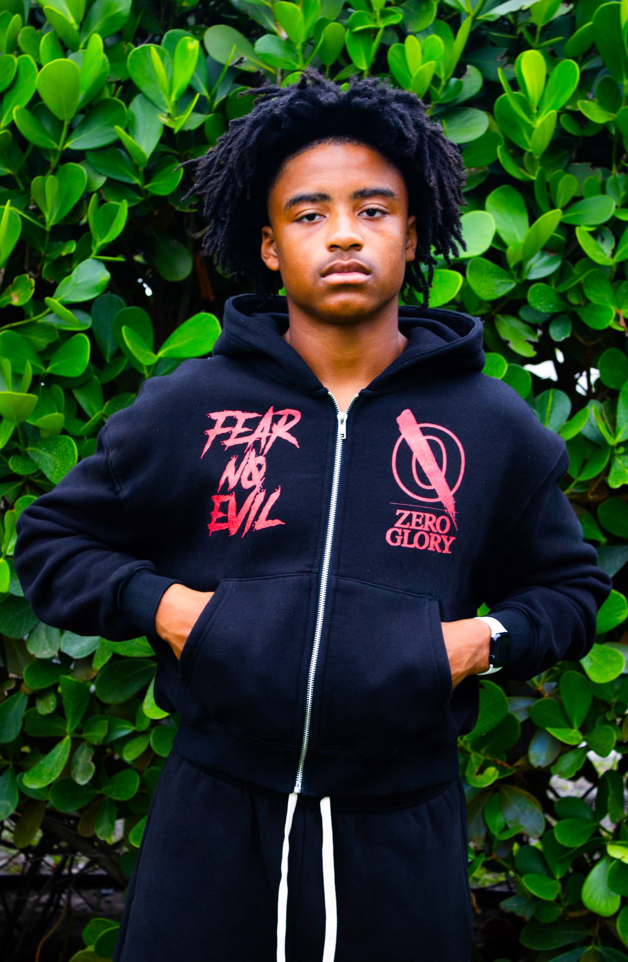 The Boxy Blood Hoodie by Zero Glory