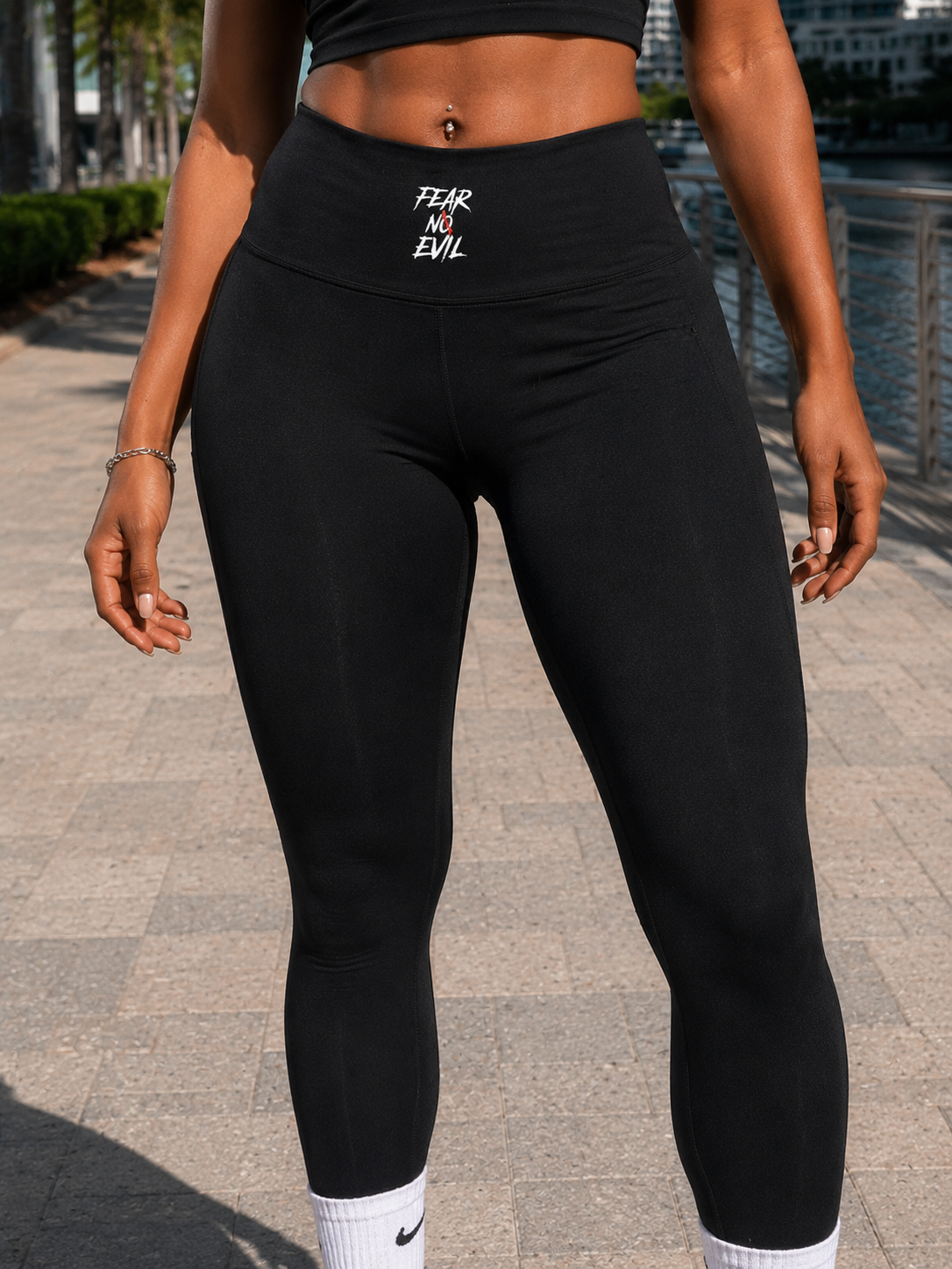 Fear No Evil Performance Tights by Zero Glory