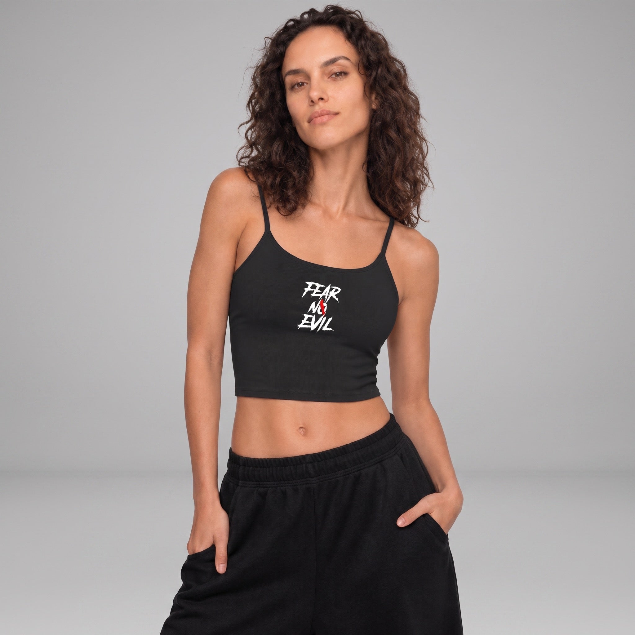 Fear No Evil Padded Sports Bra by Zero Glory