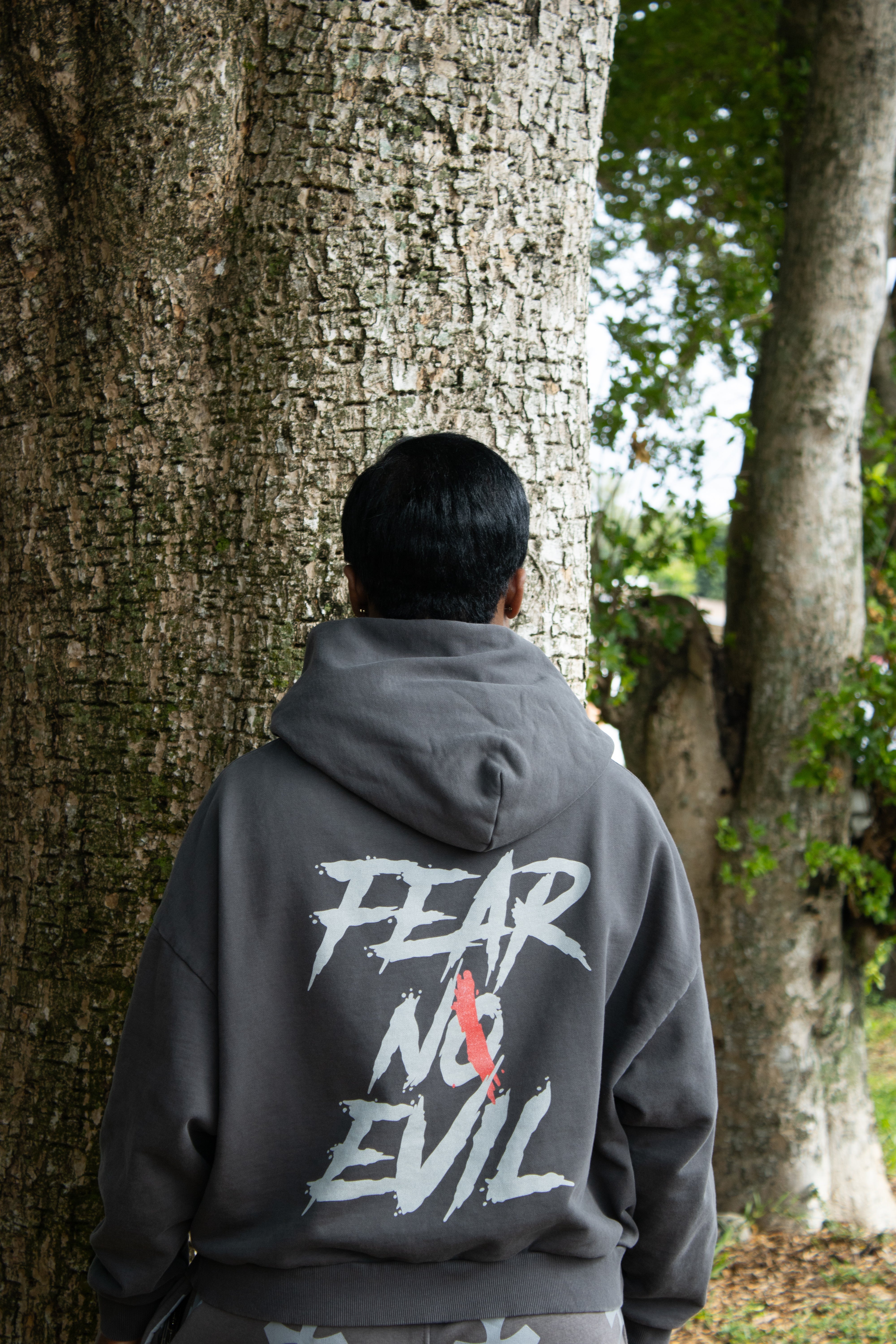 Ghosted Gray Hoodie by Zero Glory