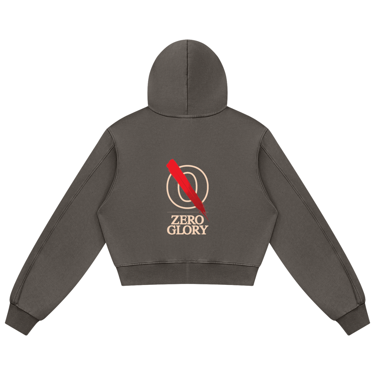 Women's Fear No Evil Mineral Wash Full Zip Hoodie