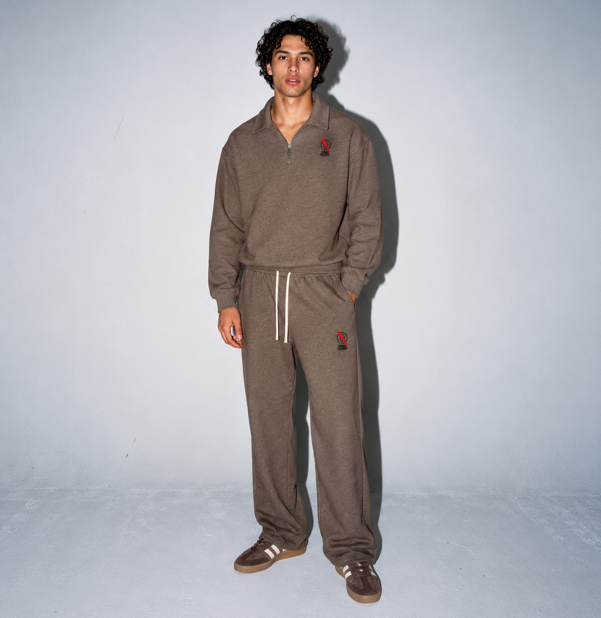 Men's Old Money Half-Zip Polo Sweatshirt — Zero Glory