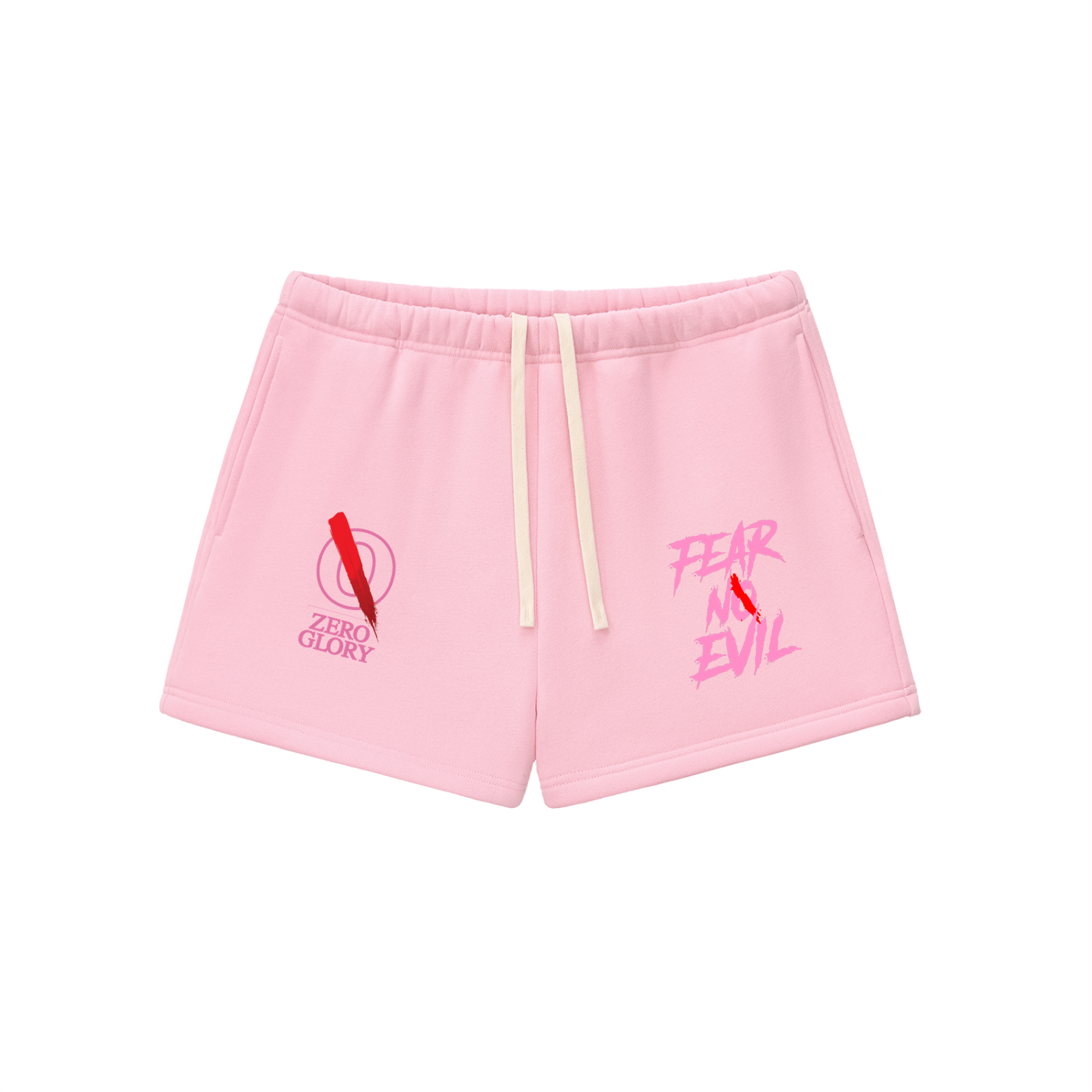 "Petal Pink" Sweat shorts (runs small)