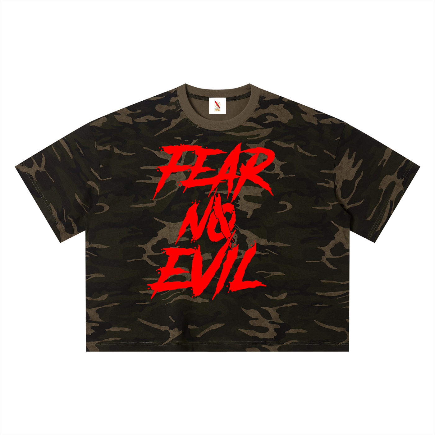 Camo Boxy T-Shirt by Zero Glory