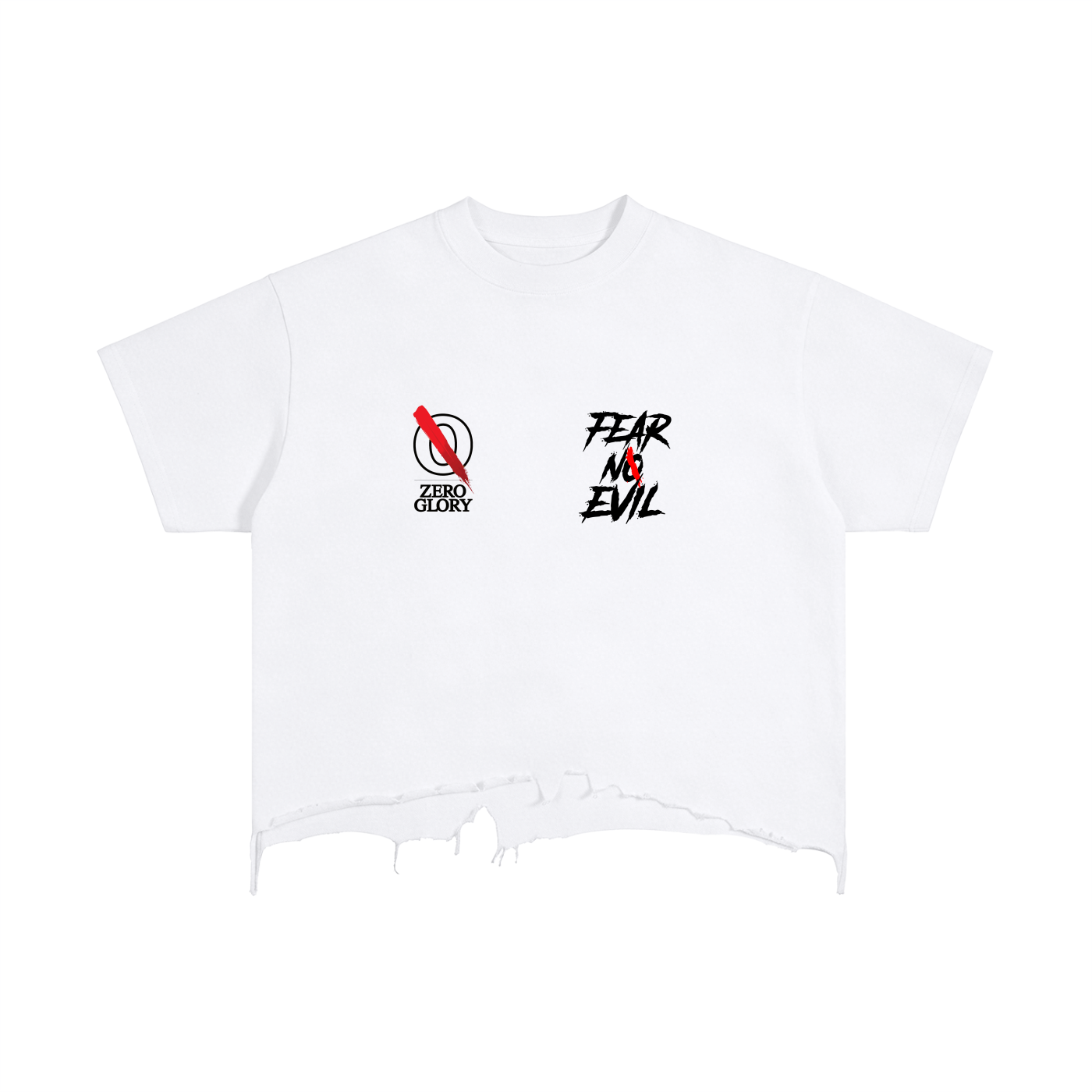 Zero Glory Boxy Distressed Casual Shirt by Shannon Spence