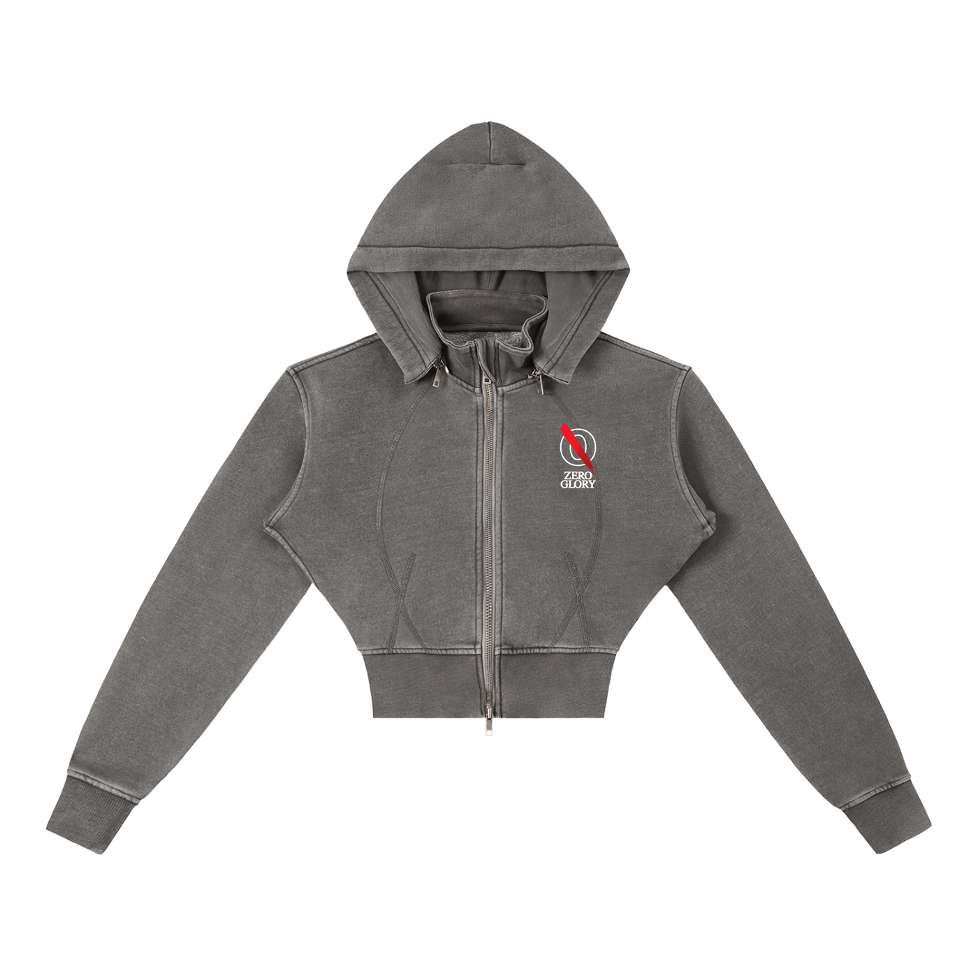 Zero Glory Women’s Vintage Washed Crop Top by Shannon Spence