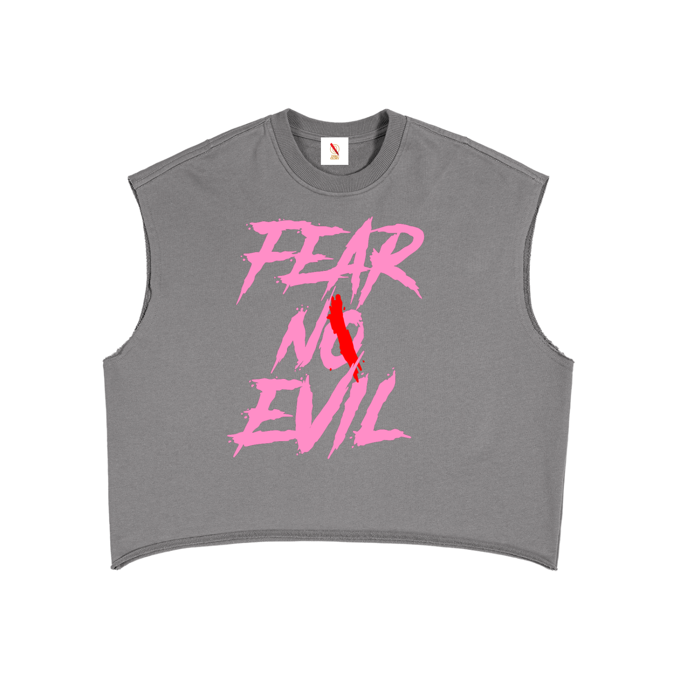 Fear No Evil “Halo" Boxy Tank by Zero Glory