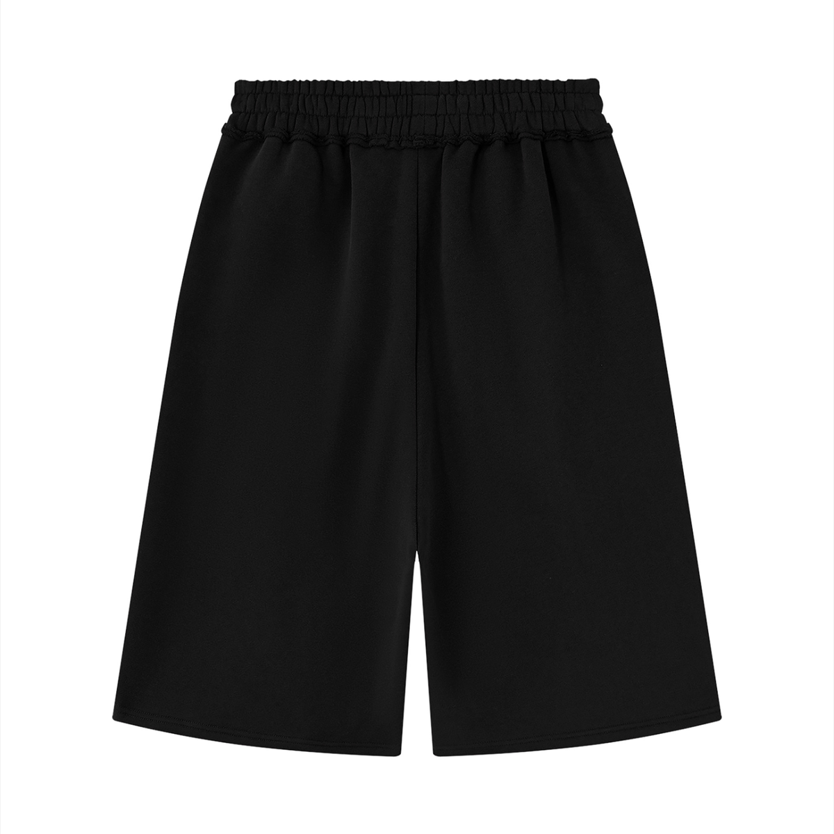 Fear No Evil Fleece Shorts in Black — Zero Glory