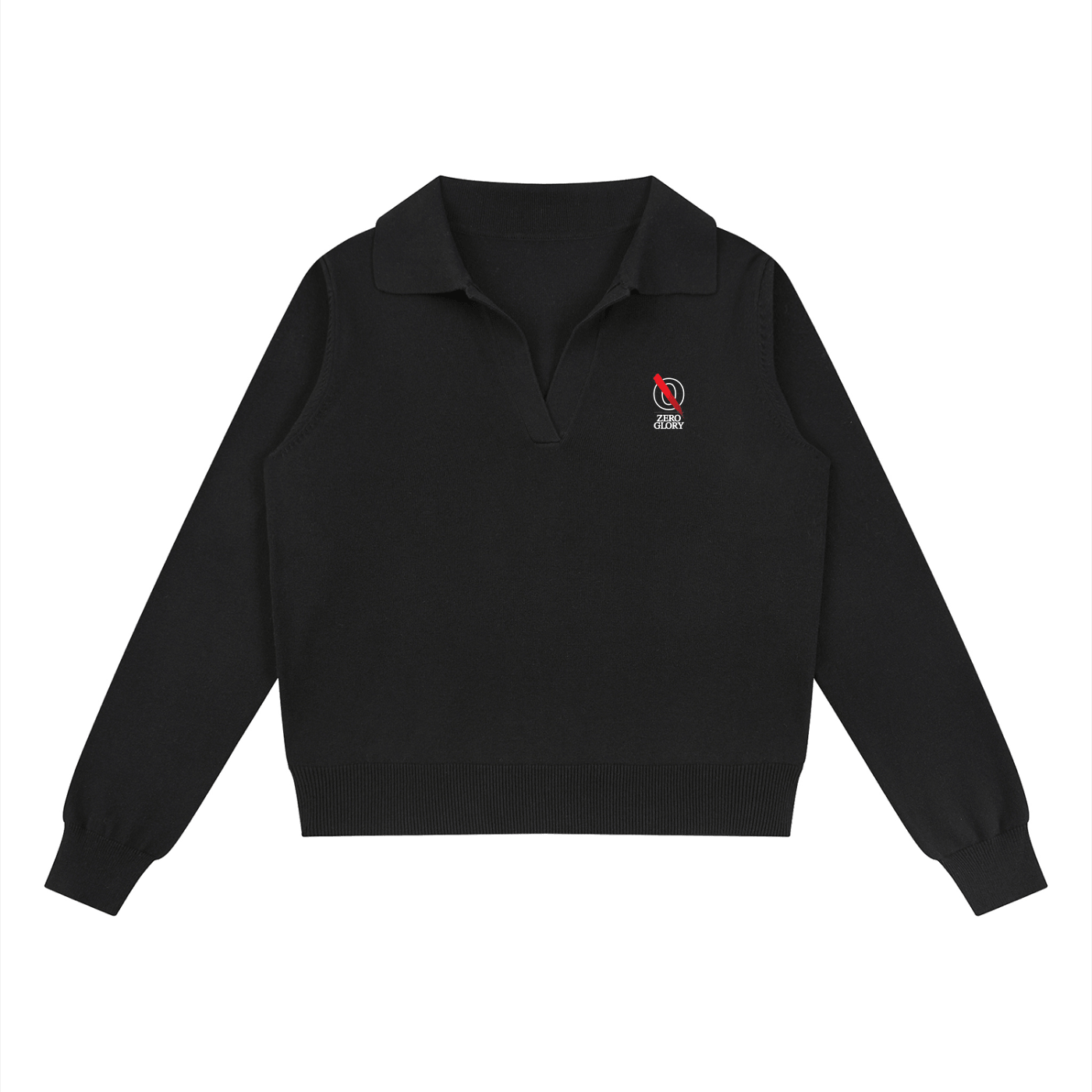 Women's Collared Knit Sweater