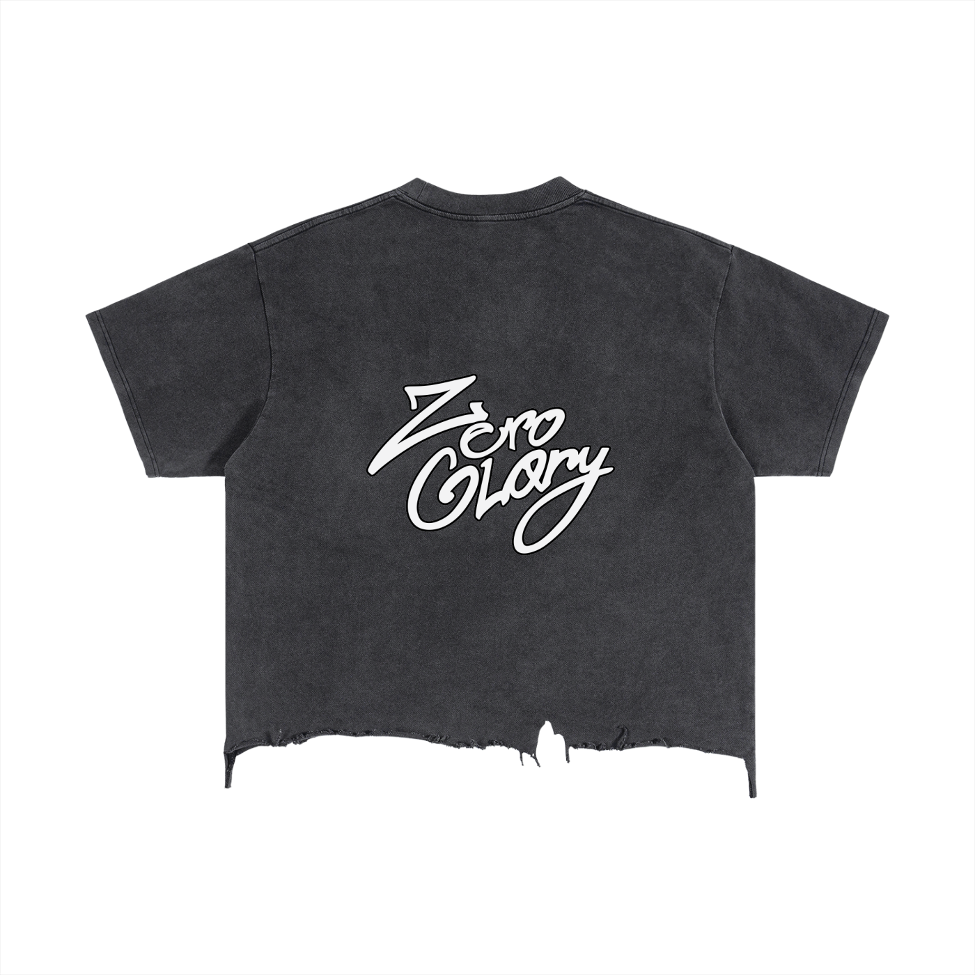 Zero Glory Boxy Distressed Casual Shirt by Shannon Spence