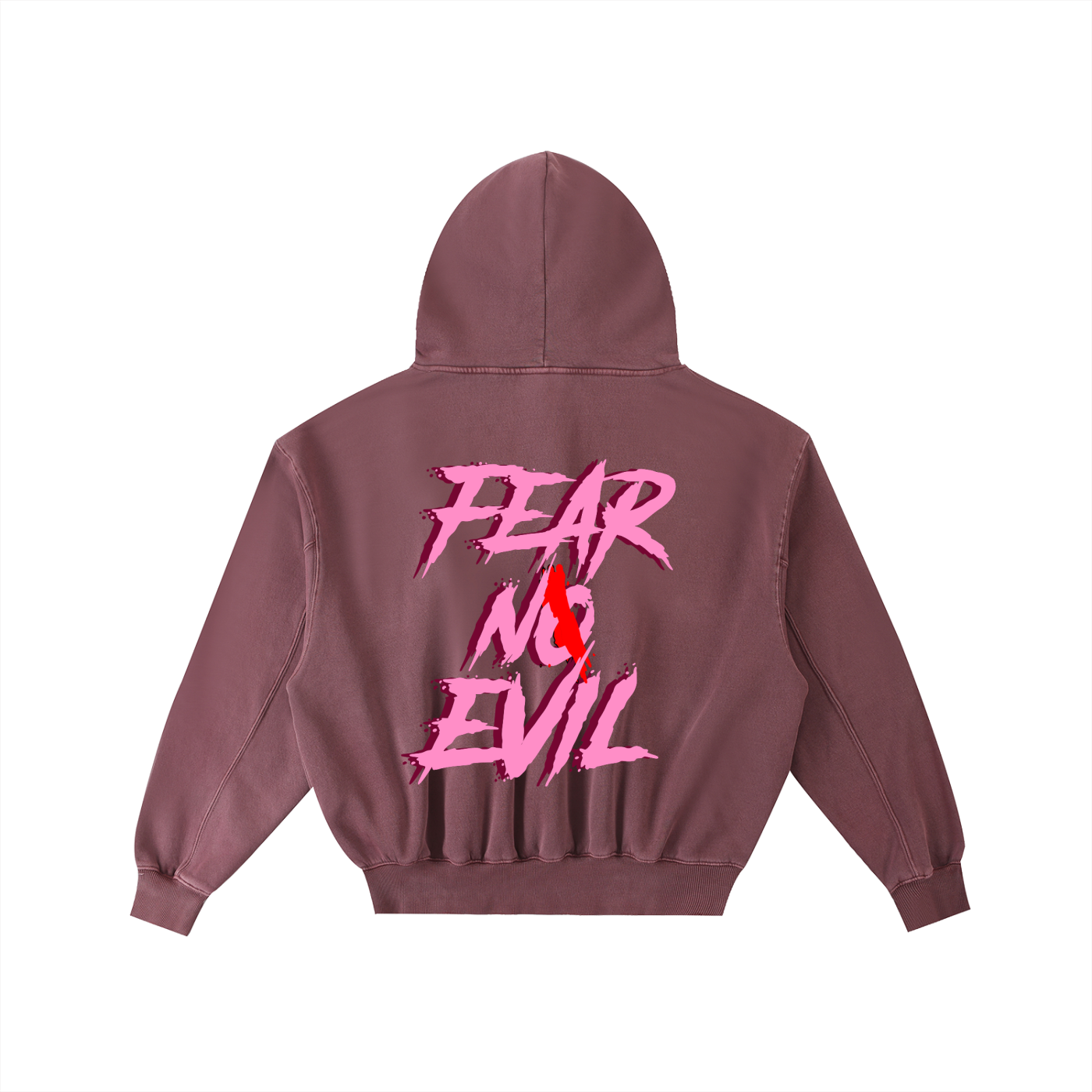 Unisex Pepto Fleece Hoodie by Zero Glory