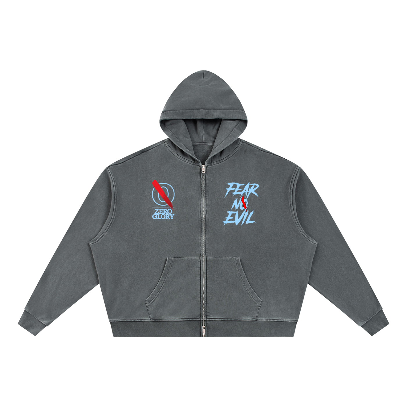 Signature Dual Logo Heavyweight Hoodie